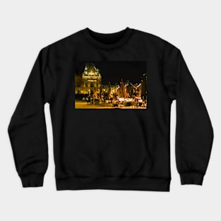 Impressionist View of Dining Out In Paris Crewneck Sweatshirt